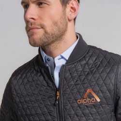 Plain Quilted flight jacket 2786 Outer: 36gsm. Lining: 52gsm. Wadding: 160 GSM